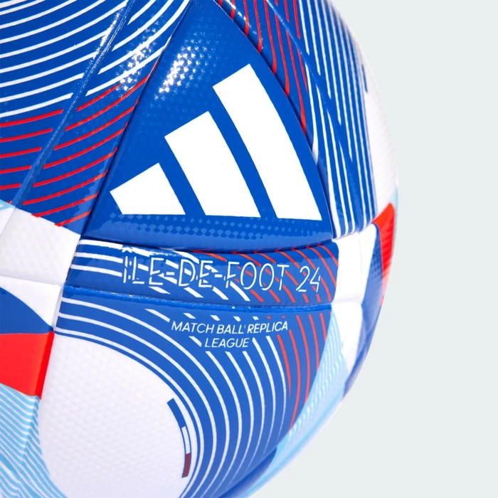 adidas Île-De-Foot 24 League Fußball white/royal blue