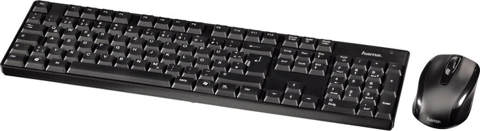 Hama RF2200 Set Funk Tastatur und Maus, USB, DE
