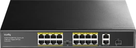 Cudy FS10 Rackmount Switch, 18x RJ-45, 1x SFP, 200W PoE+ (FS1018PS1)