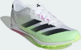 adidas Adizero Distancestar Spike cloud white/core black/green spark