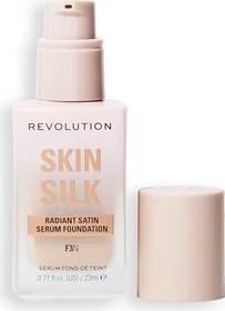 Revolution Beauty Skin Silk Radiant Satin Serum Foundation F3, 23ml