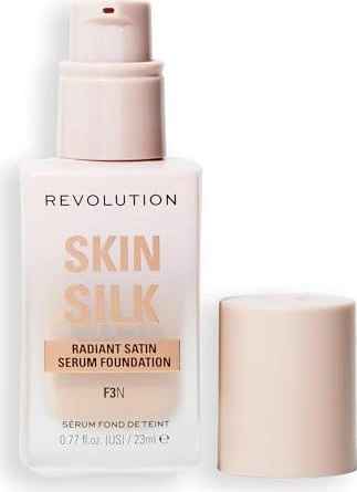 Revolution Beauty Skin Silk Radiant Satin Serum Foundation F3, 23ml