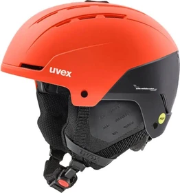 UVEX Stance MIPS Helm fierce red/black matt