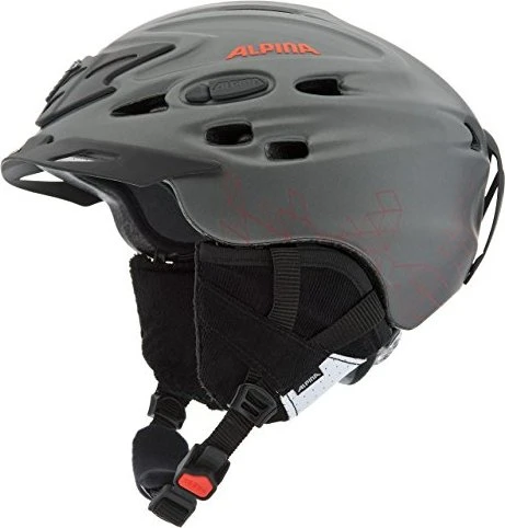 Alpina Scara L.E. Helm titanum/red matt