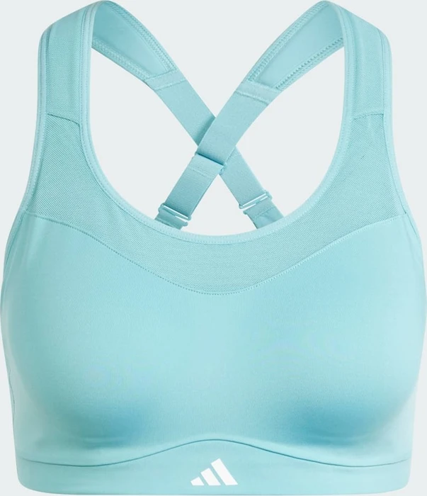 adidas TLRD Impact Training High Support Sport-BH mint ton (Damen)
