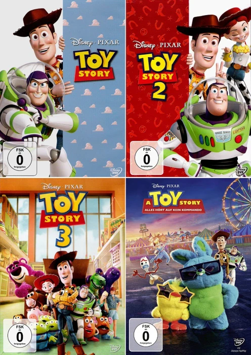Toy Story Box Teil 1-4 (DVD)