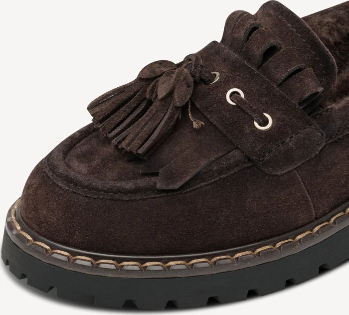 Tamaris Lederslipper 24716 mocca (Damen)