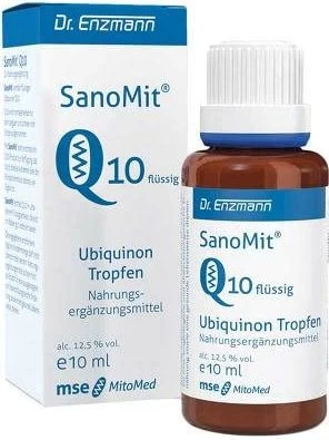 Dr. Enzmann SanoMit Q10 Ubiquinon flüssig Tropfen, 10ml