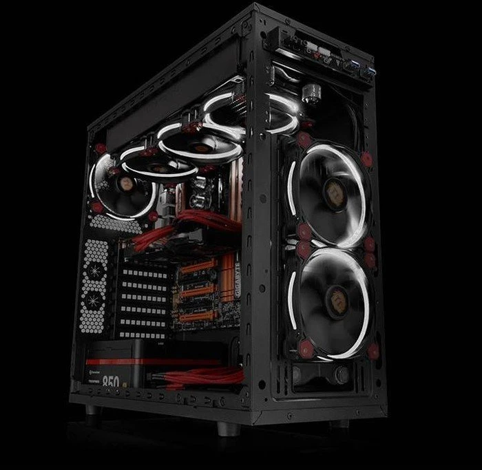 Thermaltake Riing 14 LED weiß, 140mm