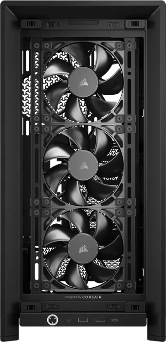 Corsair Frame 4000D RS, schwarz, Glasfenster
