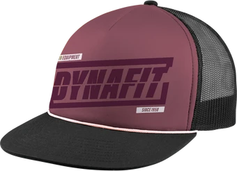 Dynafit Graphic Trucker Kappe dark rose tabloid