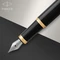 Parker IM black lacquer/gold trim, rechte Hand, fein, Geschenkbox Vorschaubild