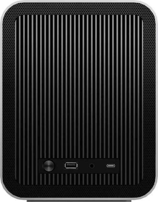 Jonsbo V11, silber, Mini-ITX