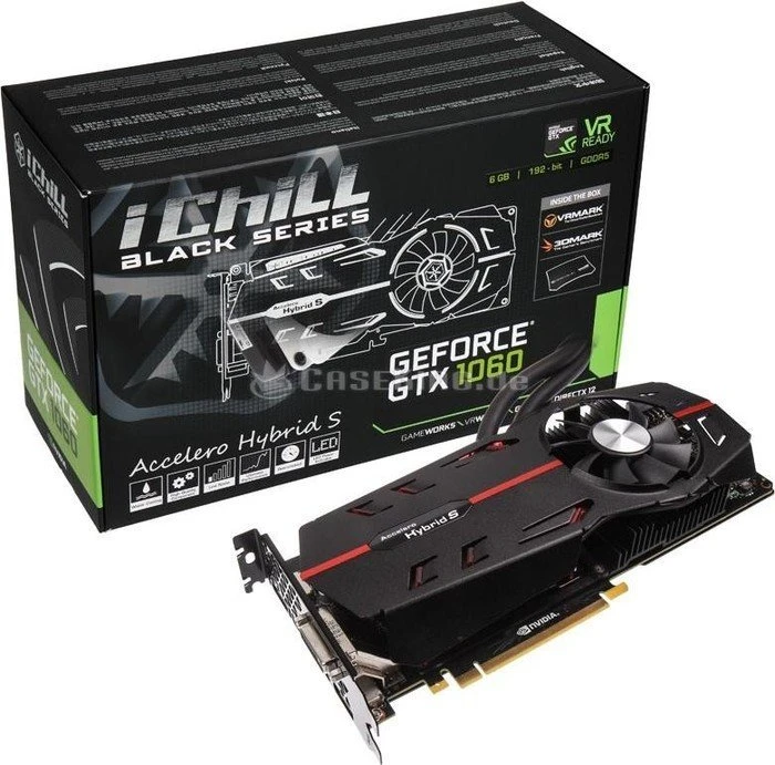 INNO3D GeForce GTX 1060 iCHILL Black, 6GB GDDR5, DVI, HDMI, 3x DP