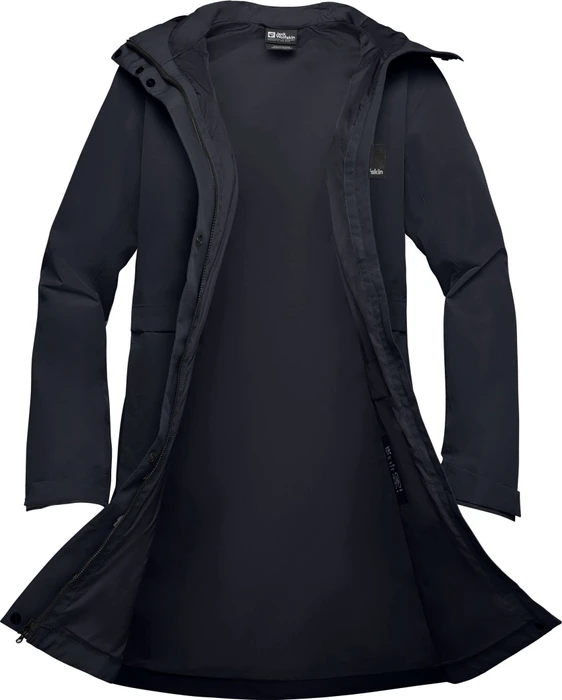 Jack Wolfskin Terraview 2L Funktionsmantel dark navy (Damen)