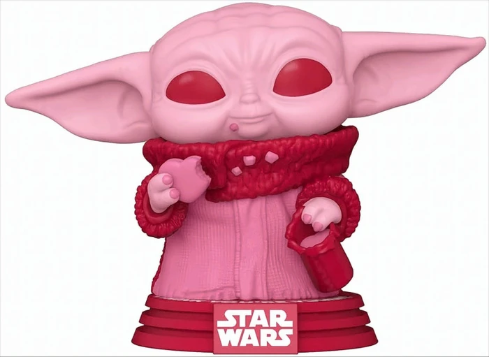 FunKo Pop! - Star Wars - Holiday Valentines Grogu with cookies
