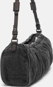 Liebeskind Berlin Denim Cloud II Hobo XS Schultertasche schwarz