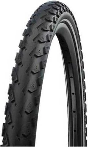 Schwalbe Land Cruiser Plus 28x2.15" PunctureGuard Green Compound Reifen schwarz/reflex