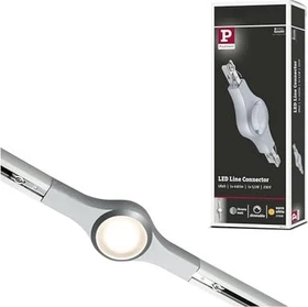 Paulmann URail Schienensystem-Komponente dimmbarer LED Verbinder chrom matt