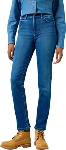 Wrangler Straight Jeans agate blue (Damen)
