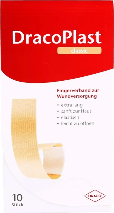 Dr. Ausbüttel DracoPlast Fingerstrips elastic, 2 x 12cm, 10 Stück