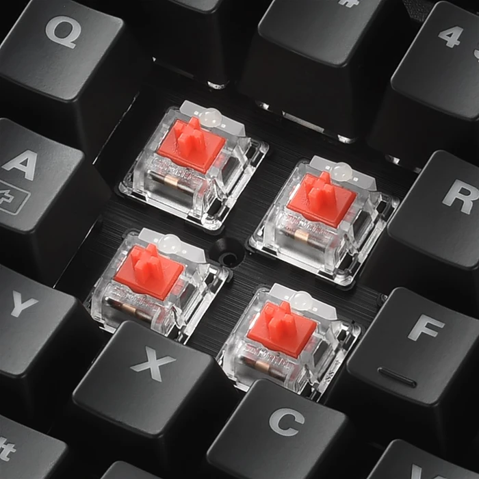 Sharkoon Skiller Mech SGK30, LEDs RGB, Huano RED, USB, DE