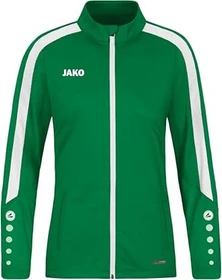 Jako Power Polyester Trainingsjacke sportgrün (Damen)