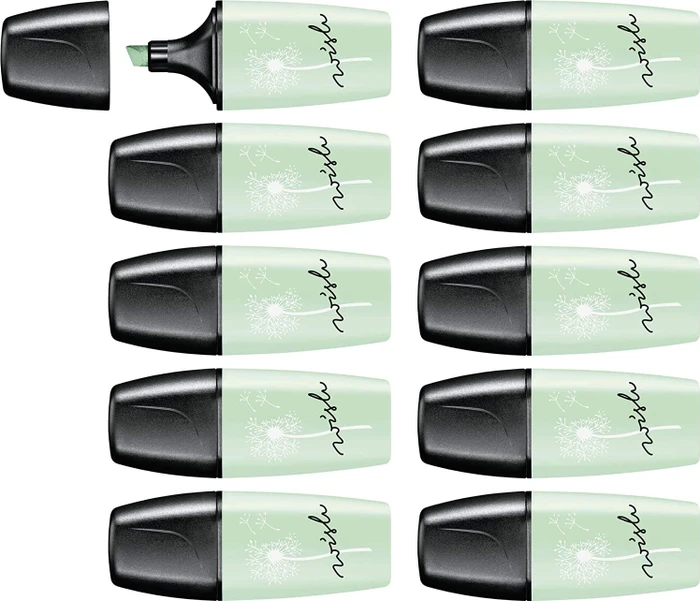 STABILO Boss Mini Pastellove minzgrün, 10er-Pack