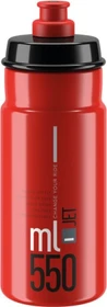 Elite Jet Trinkflasche 550ml red/grey logo