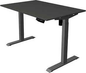 Kerkmann Move 1 elektrisch höhenverstellbarer Sitz-Steh-Schreibtisch 120x80cm anthrazit/anthrazit