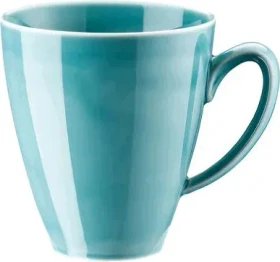 Rosenthal Mesh Aqua Becher mit Henkel ohne Relief 350ml
