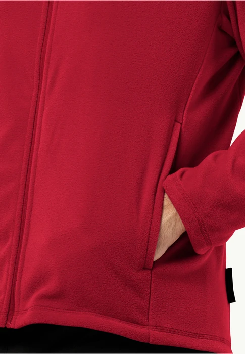 Jack Wolfskin Taunus FZ Funktionsjacke red glow (Herren)