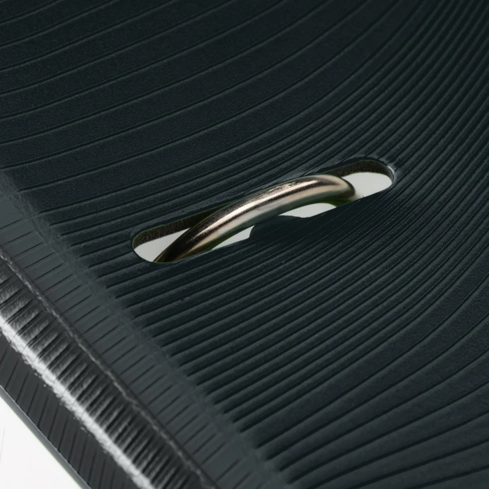 Brunnen Wave Ordner 2-Ring, 70mm, A4, onyxschwarz
