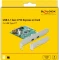 DeLOCK 2x USB-C 3.1, PCIe 3.0 x4 Vorschaubild