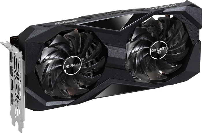 ASRock Radeon RX 6600 XT Challenger D OC, RX6600XT CLD 8GO, 8GB GDDR6, HDMI, 3x DP