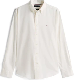 Tommy Hilfiger Flex Regular Fit Flanell Hemd langarm weiß (Herren)