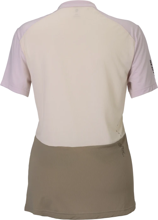 Scott Vertic Zip Trikot kurzarm bliss pink/cotton white (Damen)