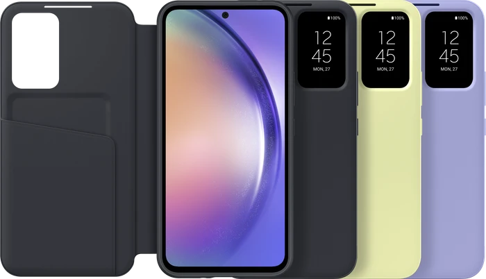 Samsung Smart View Wallet Case für Galaxy A54 5G Lime