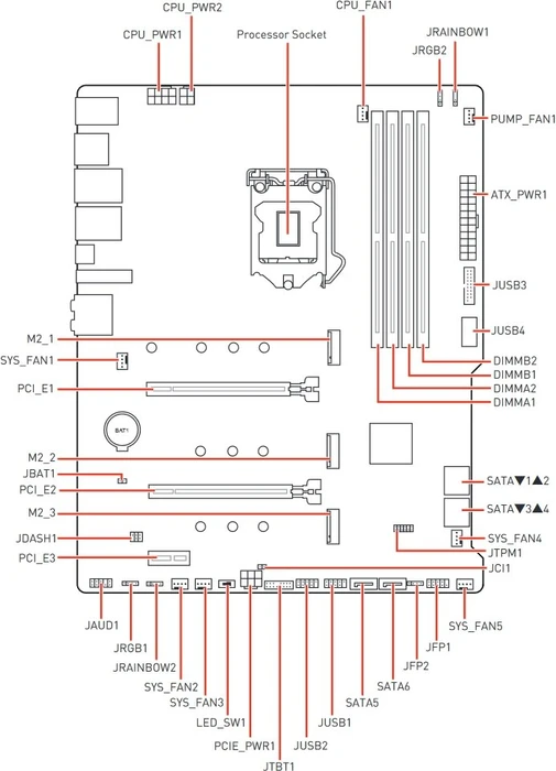 MSI MAG B560 Tomahawk WIFI (Intel 1200)