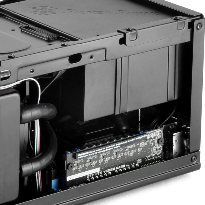 SilverStone Sugo SG13B, USB-C, schwarz, Mini-ITX
