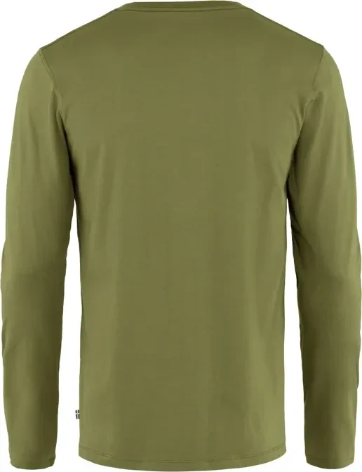 Fjällräven Forever Nagture Badge Shirt langarm caper green (Herren)