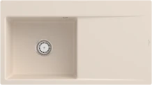 Villeroy & Boch Subway Style 50 flat Einbau Becken links ivory