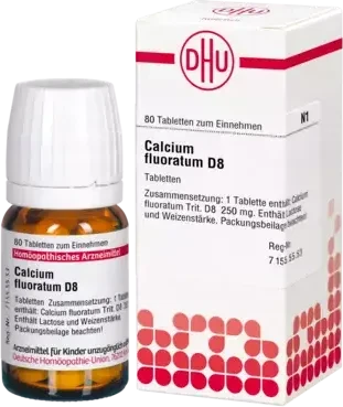 DHU Calcium Fluoratum D8 Tabletten, 80 Stück