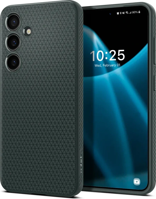 Spigen Liquid Air für Samsung Galaxy S24+ Abyss Green
