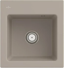 Villeroy & Boch Subway 45 XS Einbau Becken mittig almond