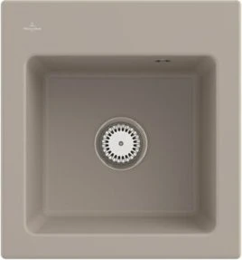Villeroy & Boch Subway 45 XS Einbau Becken mittig almond