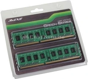 Avexir Green Series Cross Platform UDIMM 8GB Kit, DDR3L-1600, CL9-9-9-24