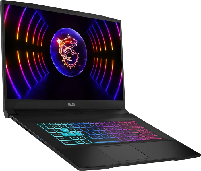 MSI Katana 17 B13UCRK-1402, Black, Core i5-13420H, 16GB RAM, 512GB SSD, GeForce RTX 3050, DE