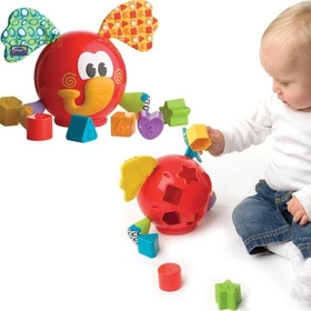 Playgro Steck- und Sortierspiel Elefant
