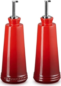 Le Creuset Signature Öl und Essigdosierer-Set kirschrot, 2-tlg.